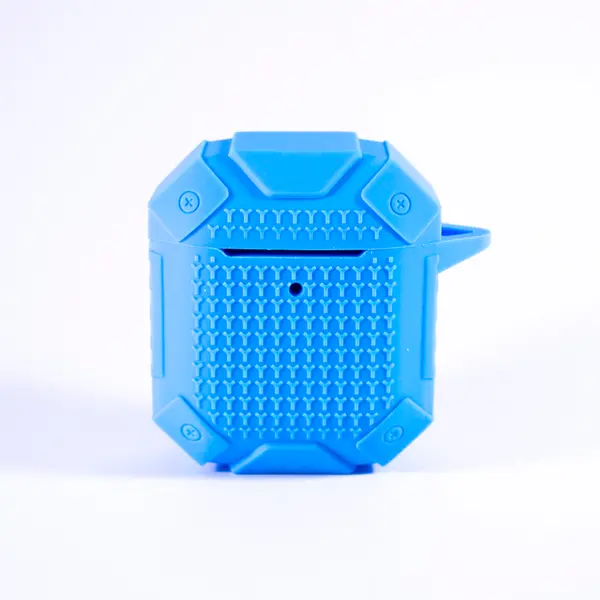 Anti Burst Silicone Case Blue
