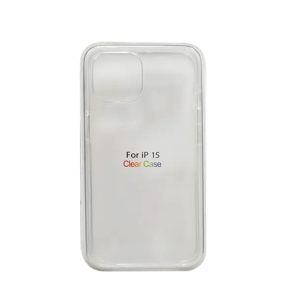 Apple Clear Hard Cases For iPhone 15