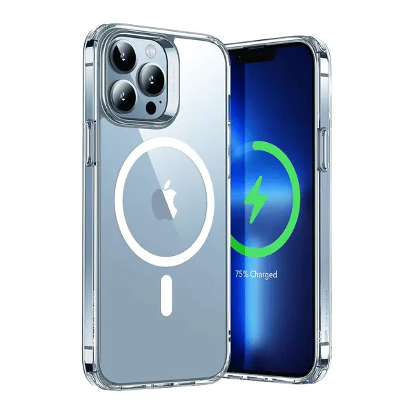 Apple iPhone 13 Pro Max Silicone Case Clear With MagSafe