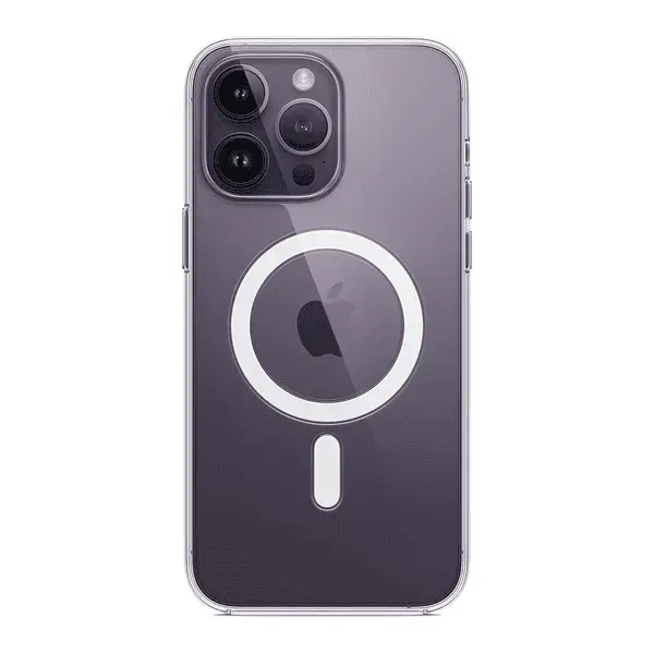 Apple iPhone 14 Pro Max Silicone Case Clear With MagSafe
