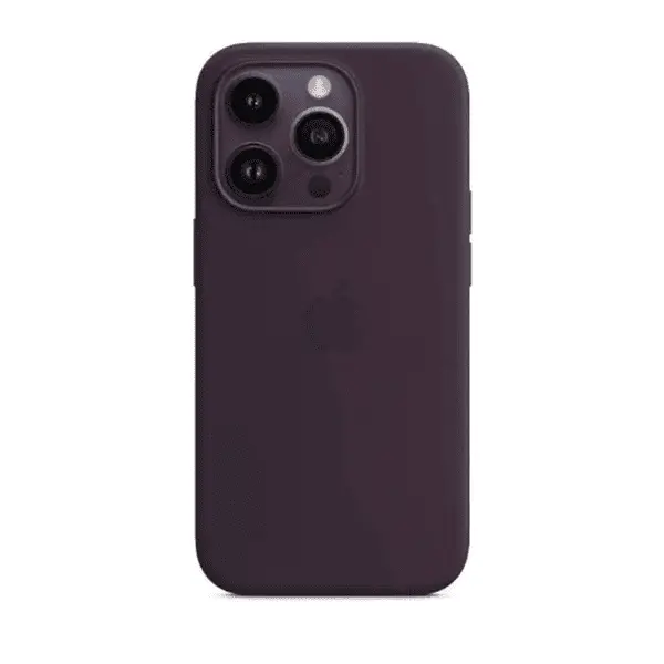 Apple iPhone 14 Pro Max Silicone Case Elderberry With MagSafe