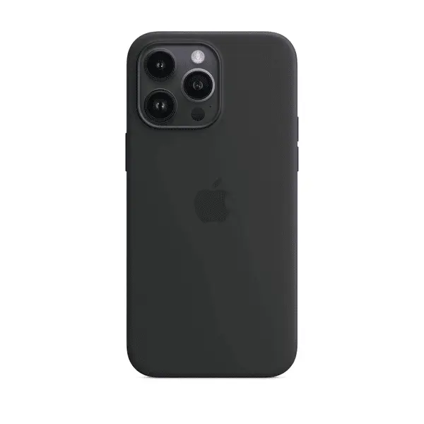 Apple iPhone 14 Pro Max Silicone Case Midnight With MagSafe
