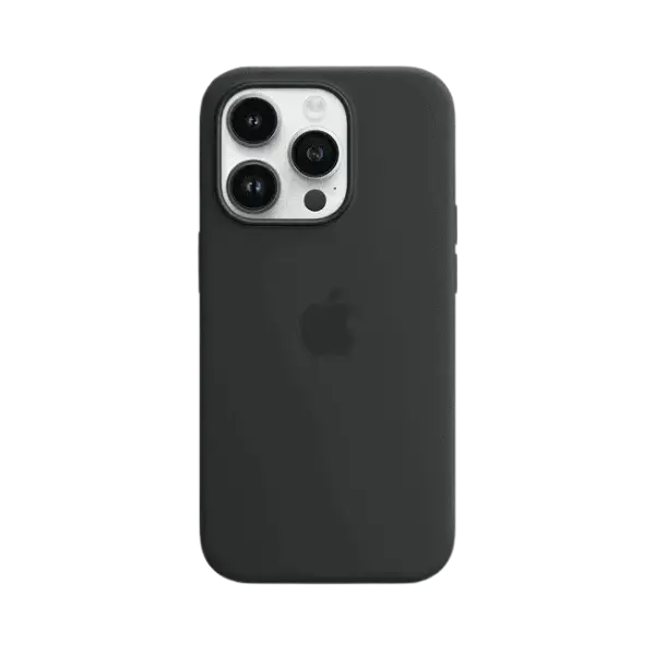 Apple iPhone 14 Pro Silicone Case With MagSafe Midnight