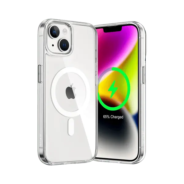 Apple iPhone 14 Silicone Case Clear With MagSafe