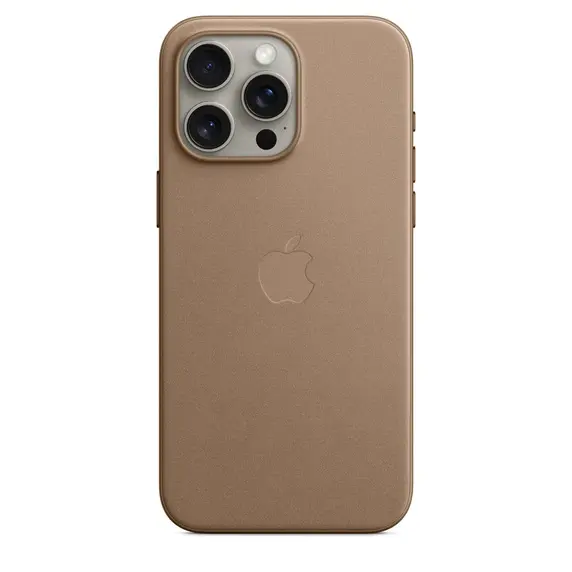 Apple iPhone 15 Pro Max Finewoven Case MT4W3ZM A Taupe With MagSafe
