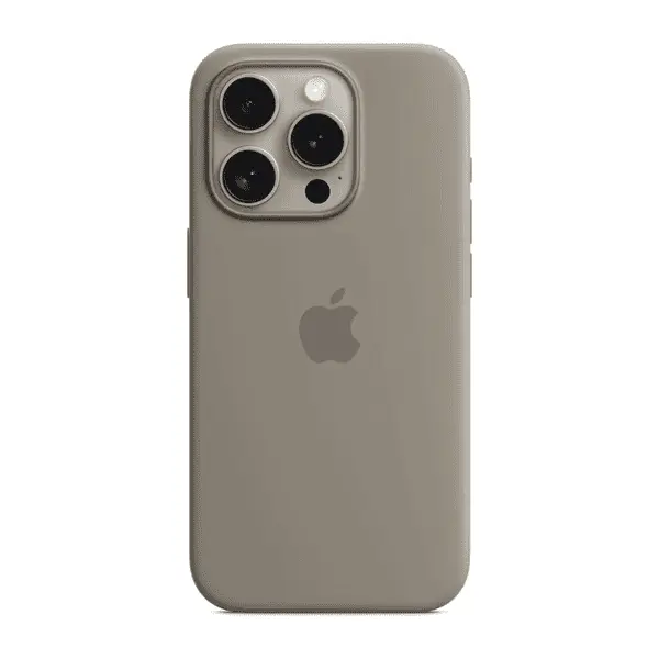Apple iPhone 15 Pro Silicone Case Clay With MagSafe