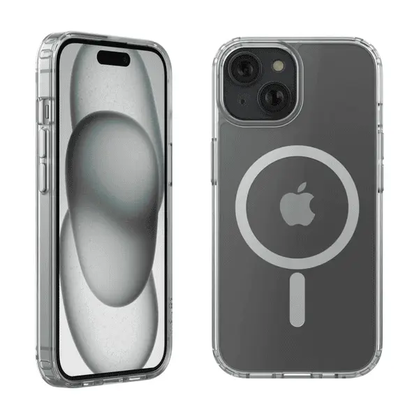 Apple iPhone 15 Silicone Case Clear With MagSafe