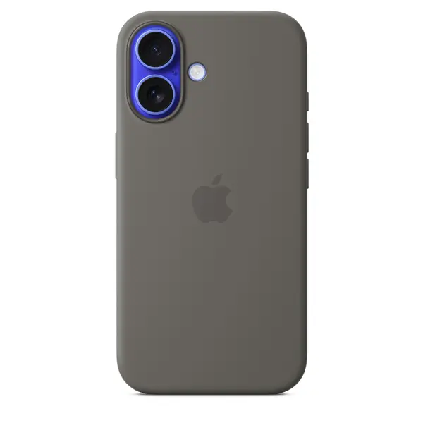 Apple iPhone 16 Plus Silicone Case With MagSafe MYYC3ZM A Stone Gray