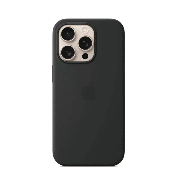 Apple iPhone 16 Pro Max Silicone Case With MagSafe Black