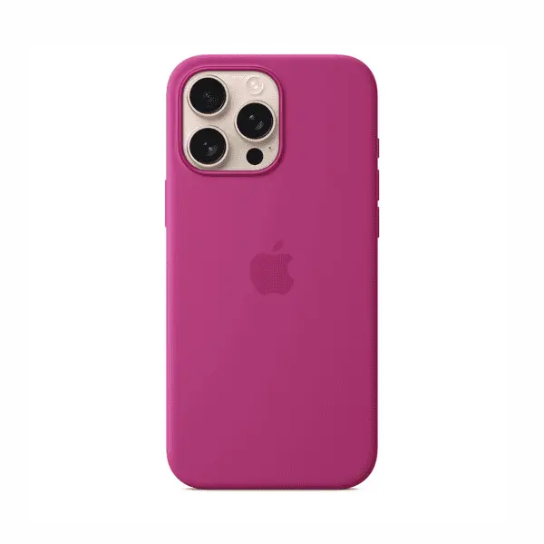 Apple iPhone 16 Pro Max Silicone Case With MagSafe MYYX3ZM A Fuchsia