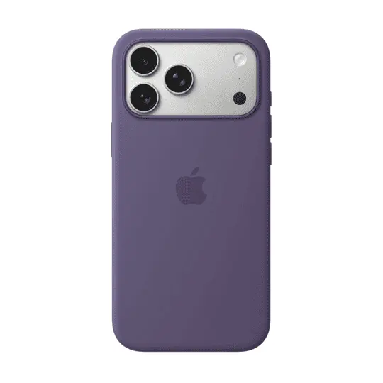 Apple iPhone 17 Pro Max Silicone Case With MagSafe MGFN4ZM A Purple Fog