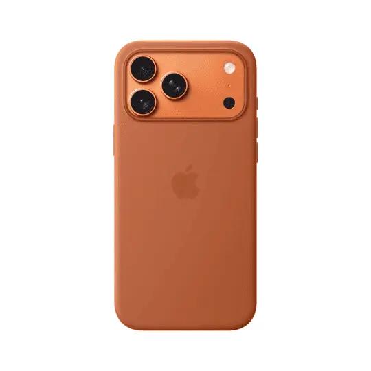 Apple iPhone 17 Pro Max Silicone Case With MagSafe MGFQ4ZM A Terra Cotta