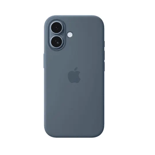Apple iPhone 17 Silicone Case With MagSafe MGEW4ZM A Anchor Blue