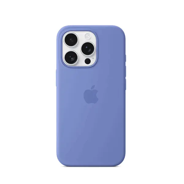 Apple Periwinkle Silicone Case With MagSafe For iPhone 16 Pro