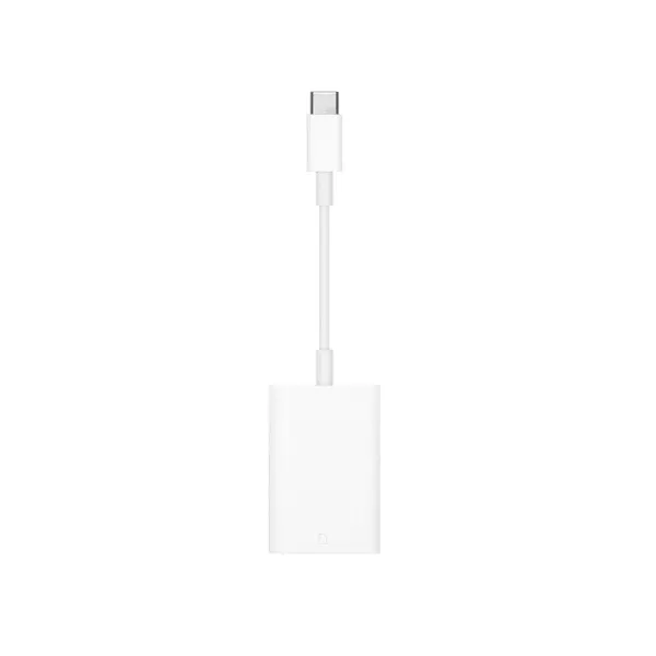 Apple USB C To SD Card Reader Adaptor White