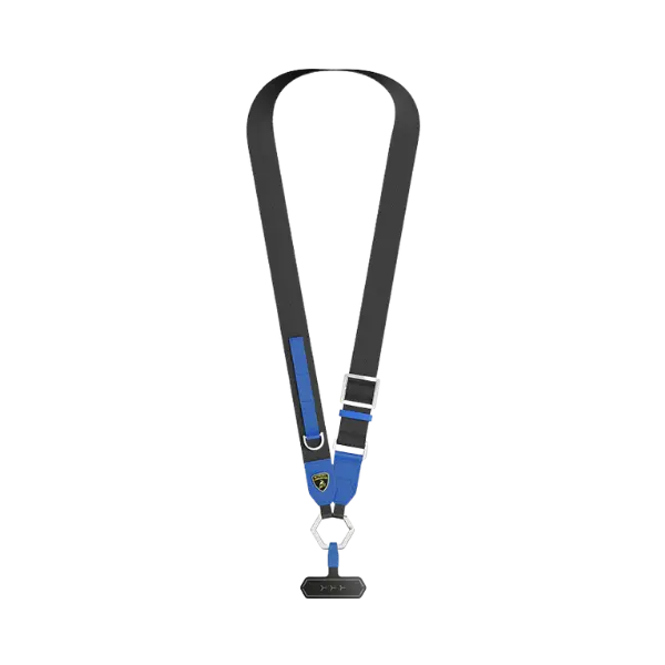 Automoili Lamborghini Mobile Lanyard Holder Blue 1 Pcs