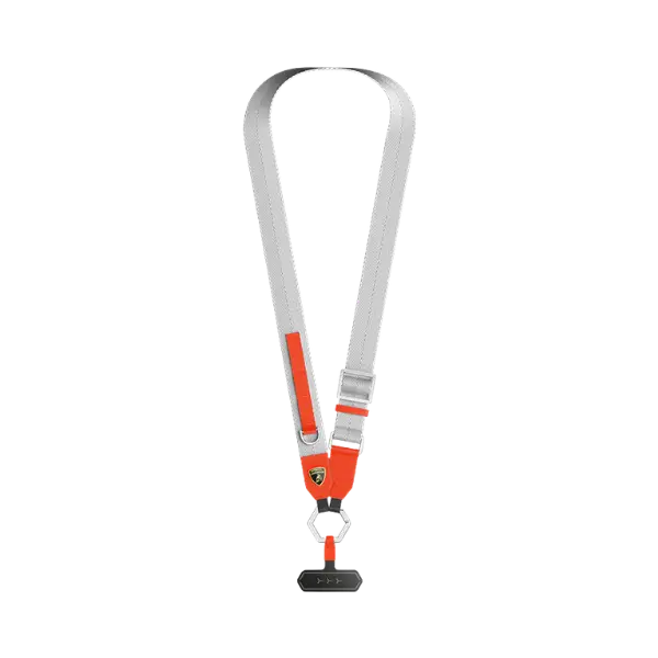 Automoili Lamborghini Mobile Lanyard Holder Orange