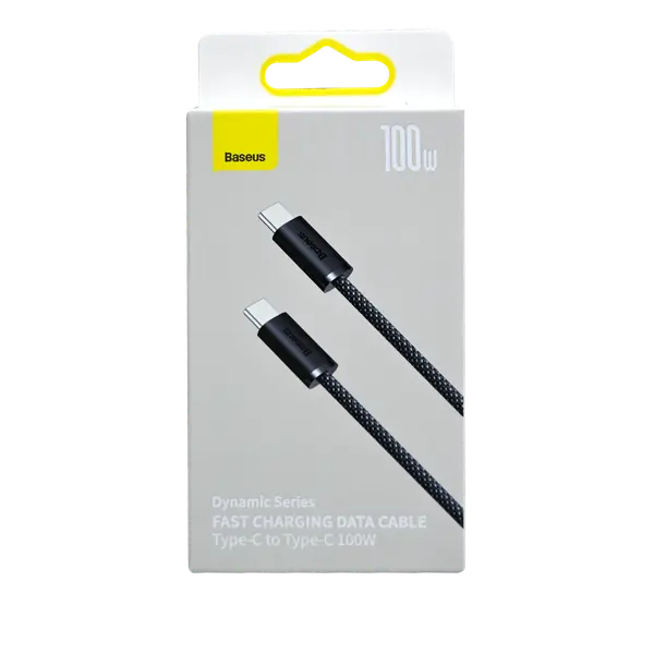 Baseus Dynamic Series Type C To Type C 100W 2 Meter Fast Charging Cable Slate Gray