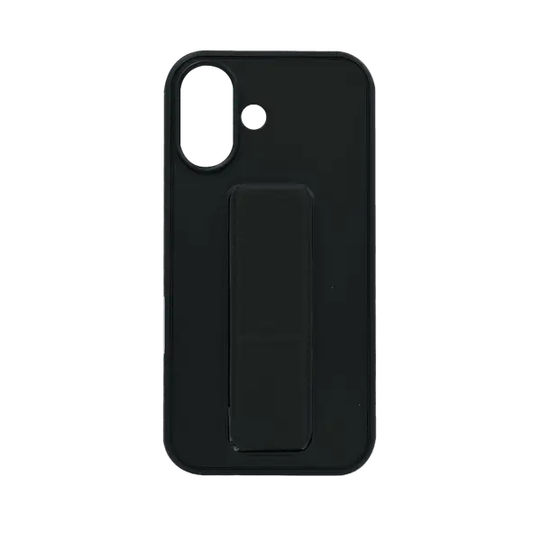 Black iPhone 16 Case With Grip