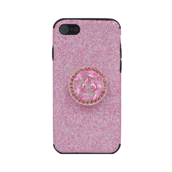 Bling Pop Socket Case IPHONE8 Pink