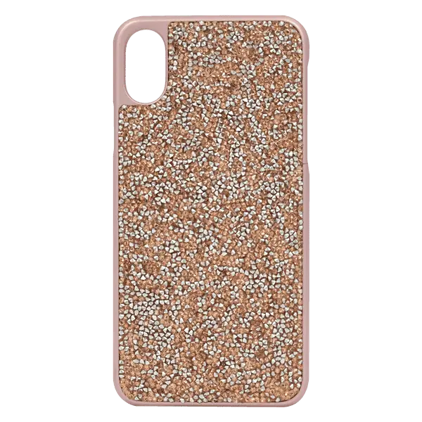 Bling World Stone Hard Cover iPhone X Rosegold