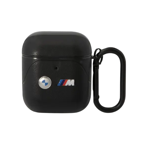 Bmw M Black Pu Leather AirPods Case