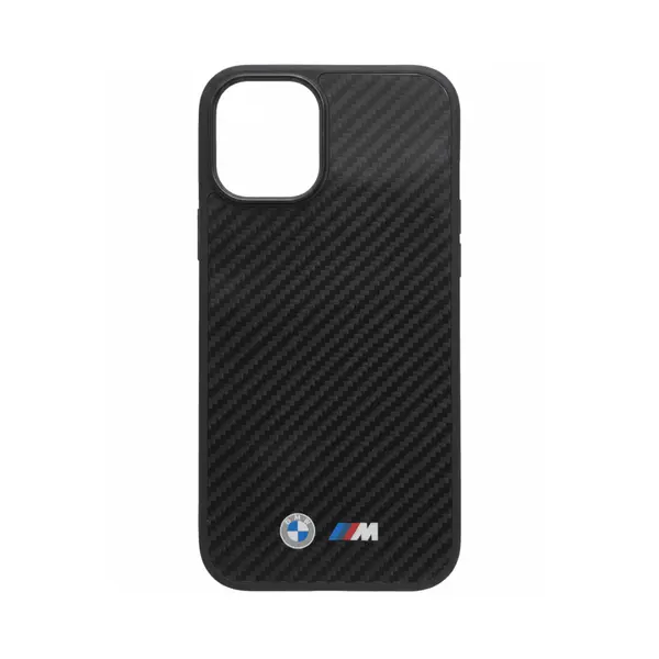 Bmw MagSafe Kevlar Case With Metal Logos For iPhone 17 Pro Max Black