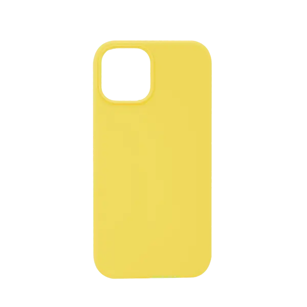 C Silicone Case iPhone 12 12 Pro Yellow