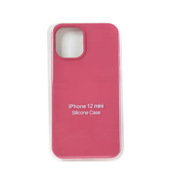 C Silicone Case iPhone 12 Mini Rose