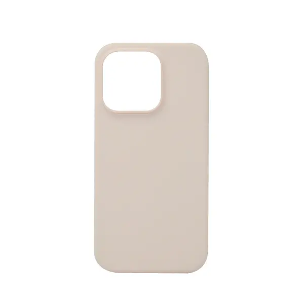 C Silicone Case iPhone 14 Pro Chalk