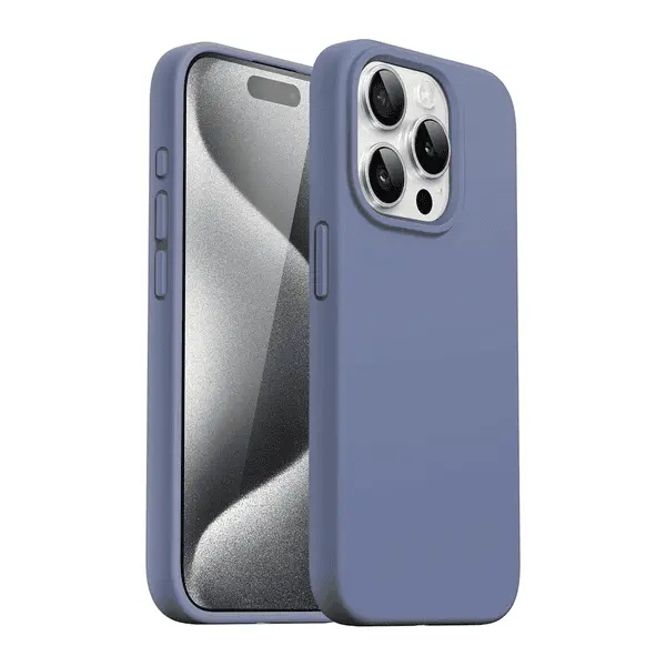 C Silicone MagSafe Case 15 Winter Blue