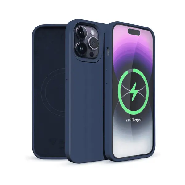 C Silicone MagSafe Case iPhone 14 Pro Max Midnight