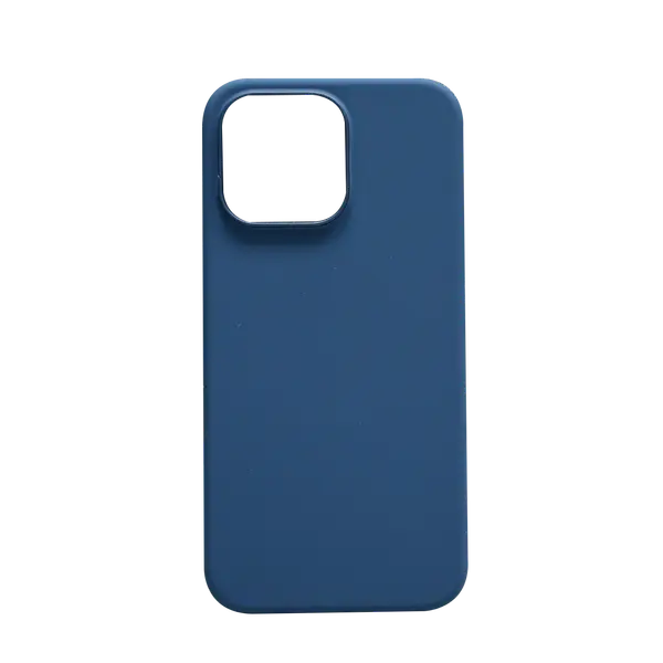 C Silicone MagSafe Case iPhone 15 Pro Storm Blue