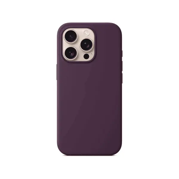 C Silicone MagSafe Case iPhone 16 Pro Max Plum