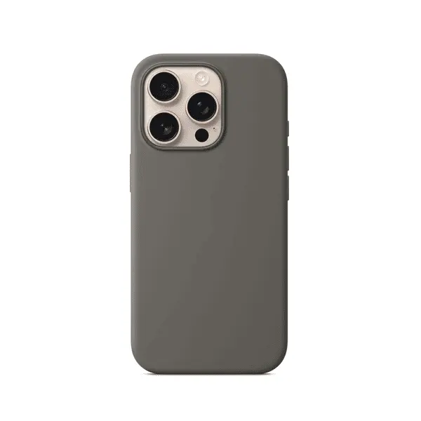 C Silicone MagSafe Case iPhone 16 Pro Stone Grey