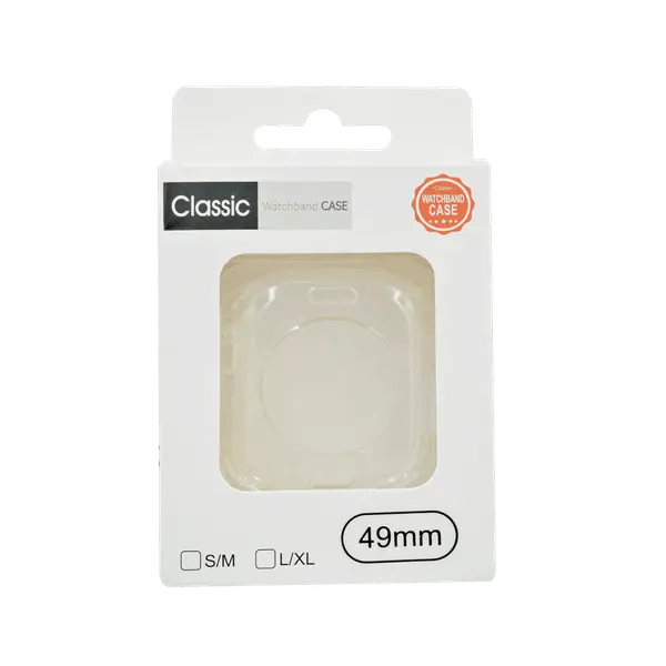 Classic Clear Bumper Watchband Case 49MM
