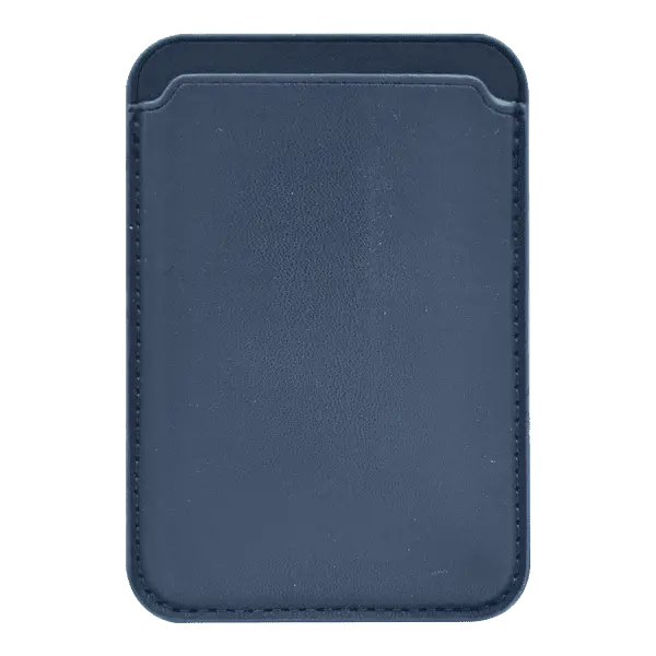 Coblue MagSafe Leather Card Wallet Blue
