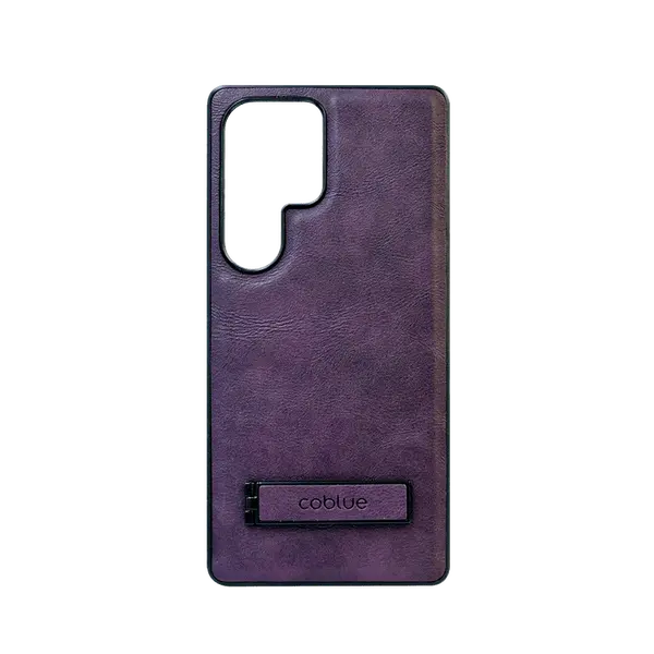 Coblue Purple Pu Leather Case