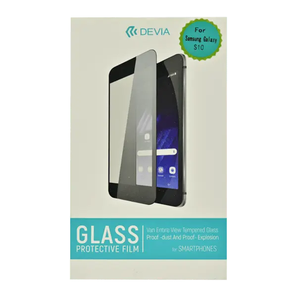 Devia 3D Curved Full Screen Tempered Glass Galaxy S10