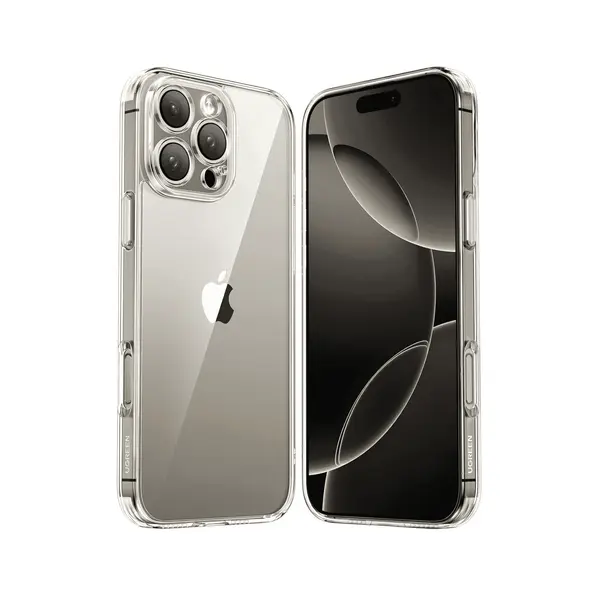 Eouro Transparent Silicone Case iPhone 16 Pro