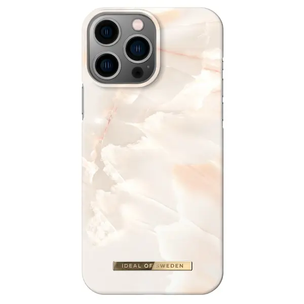 Fashion Case Ideal Of Sweden Case iPhone 14 Pro Rose Pearl Marble
