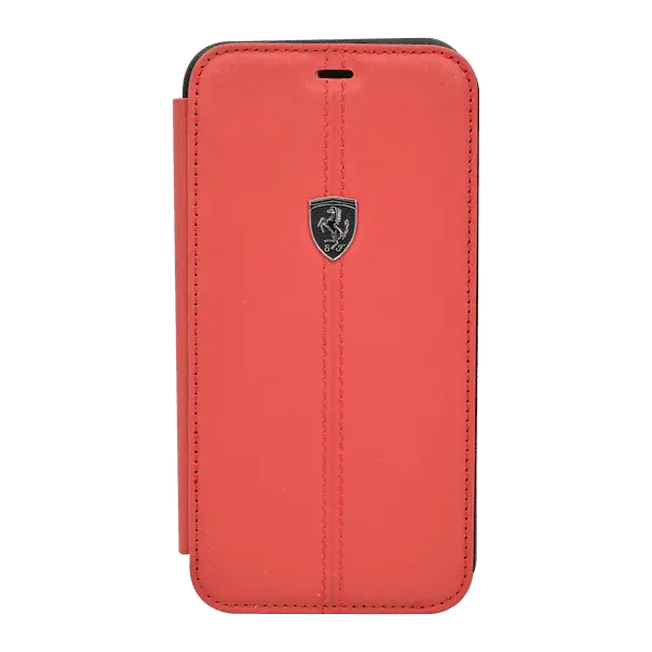 Ferrari Heritage Book Type iPhone Xs Max FEHDEFLBKI65RE Red