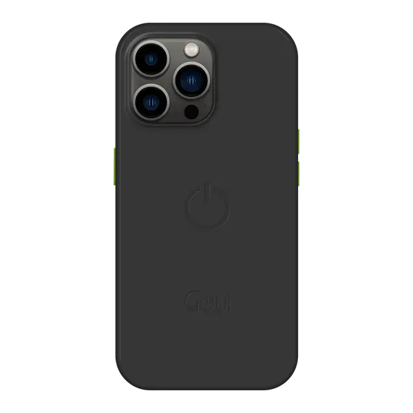 Goui Magnetic Case iPhone 14 Pro With Magnetic Bars Black Stone