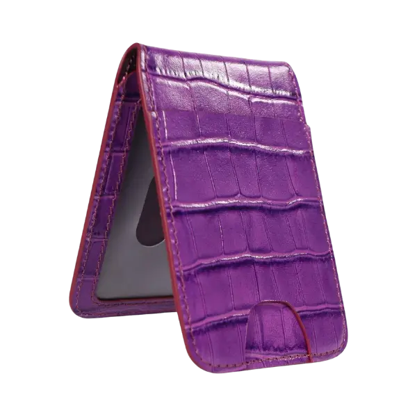 Green Lion Purple Pu Leather Magwallet Holder