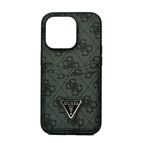 Guess 4G Double Card Triangle Hard Case For iPhone 14 Pro