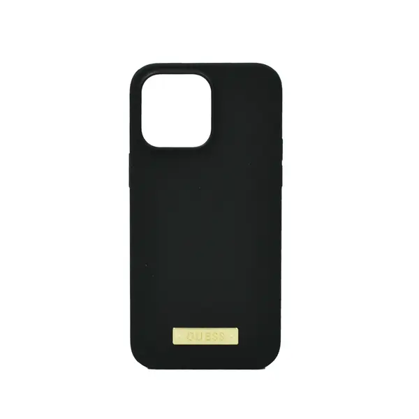 Guess MagSafe Liquid Silicone Logo Hard Case For iPhone 14 Pro Plate