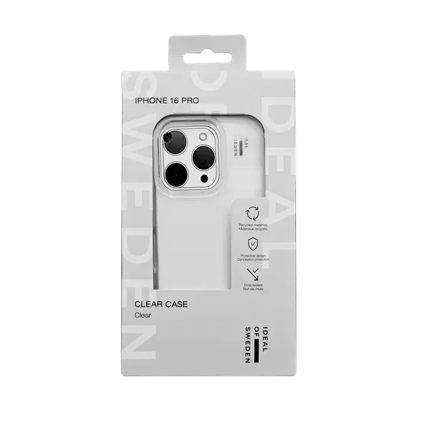Ideal Of Sweden Clear Case iPhone 16 Pro Clear