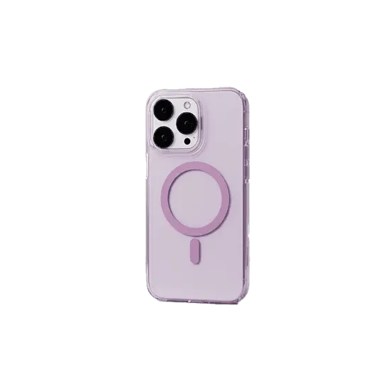 Ideal Of Sweden Clear Case With MagSafe iPhone 16 Pro Max Light Pink