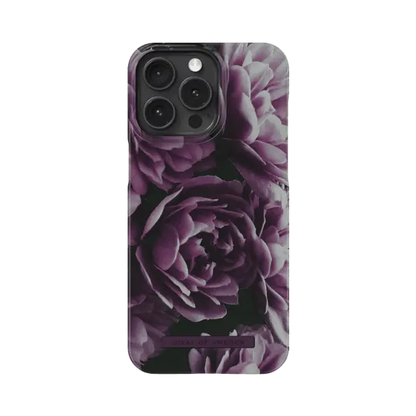 Ideal Of Sweden Fashion Case iPhone 15 Pro Deep Purple Bloom