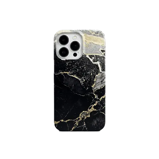 Ideal Of Sweden Printed Case iPhone 16 Pro Golden Twilight Marble